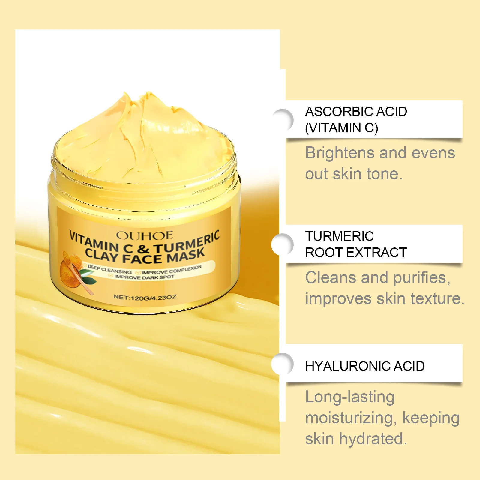 Vitamin C Kurkuma Schlammmaske – Dust Mask Construction Bewertung und Preis
