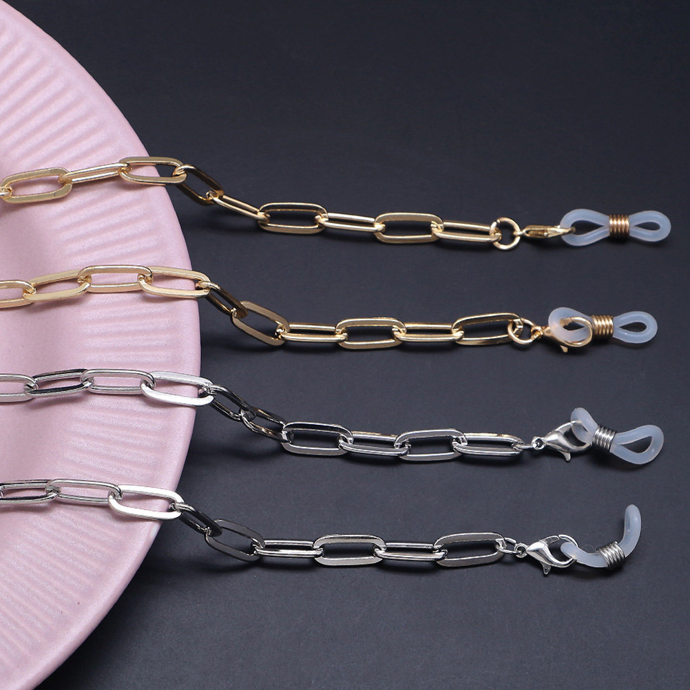 Goldene Büroklammer-Maskenkett – Mask Chain Holder Bewertung und Preis